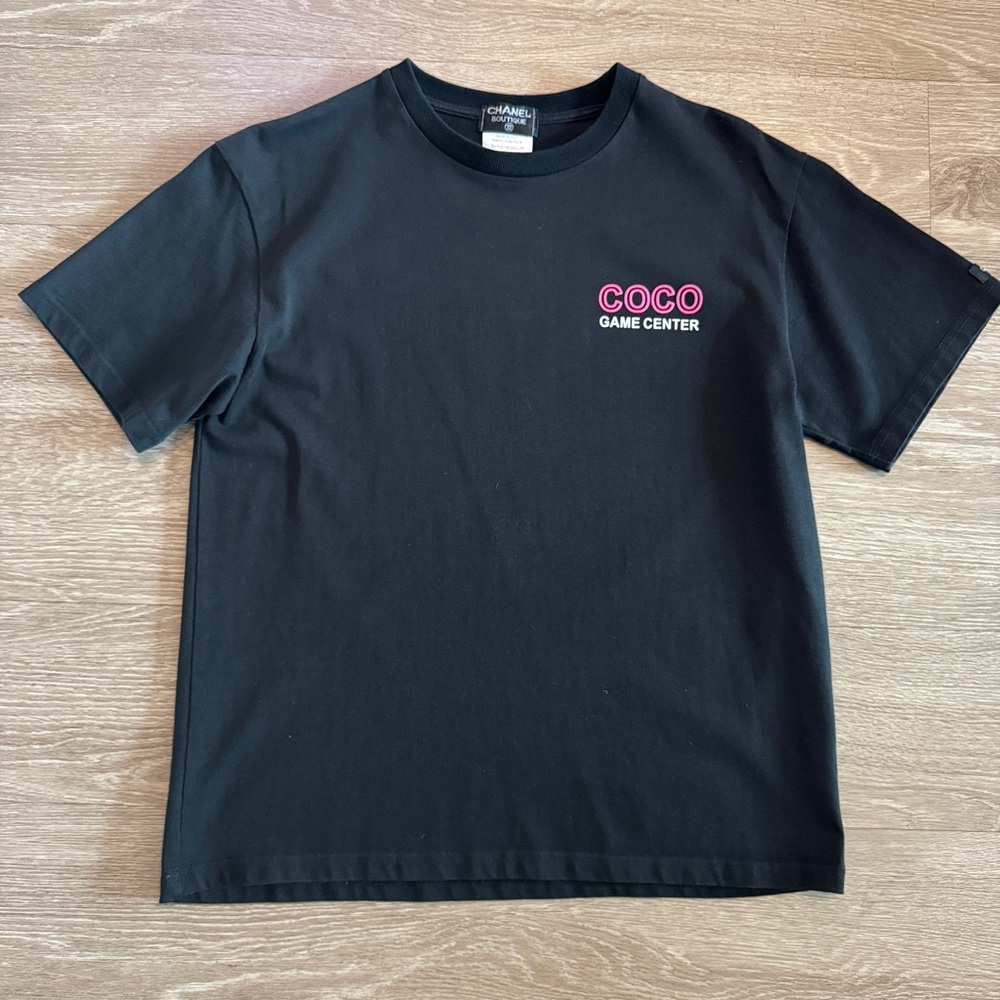 CHANEL CoCo Game Center T-Shirt 2017 Christmas Collection Size S